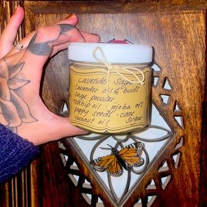 Lavender Sage sugar scrub 🌿